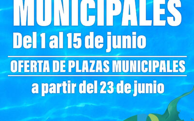 Plazas municipales junio 2023