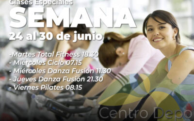 CLases especiales, semana 24 al 30 de junio